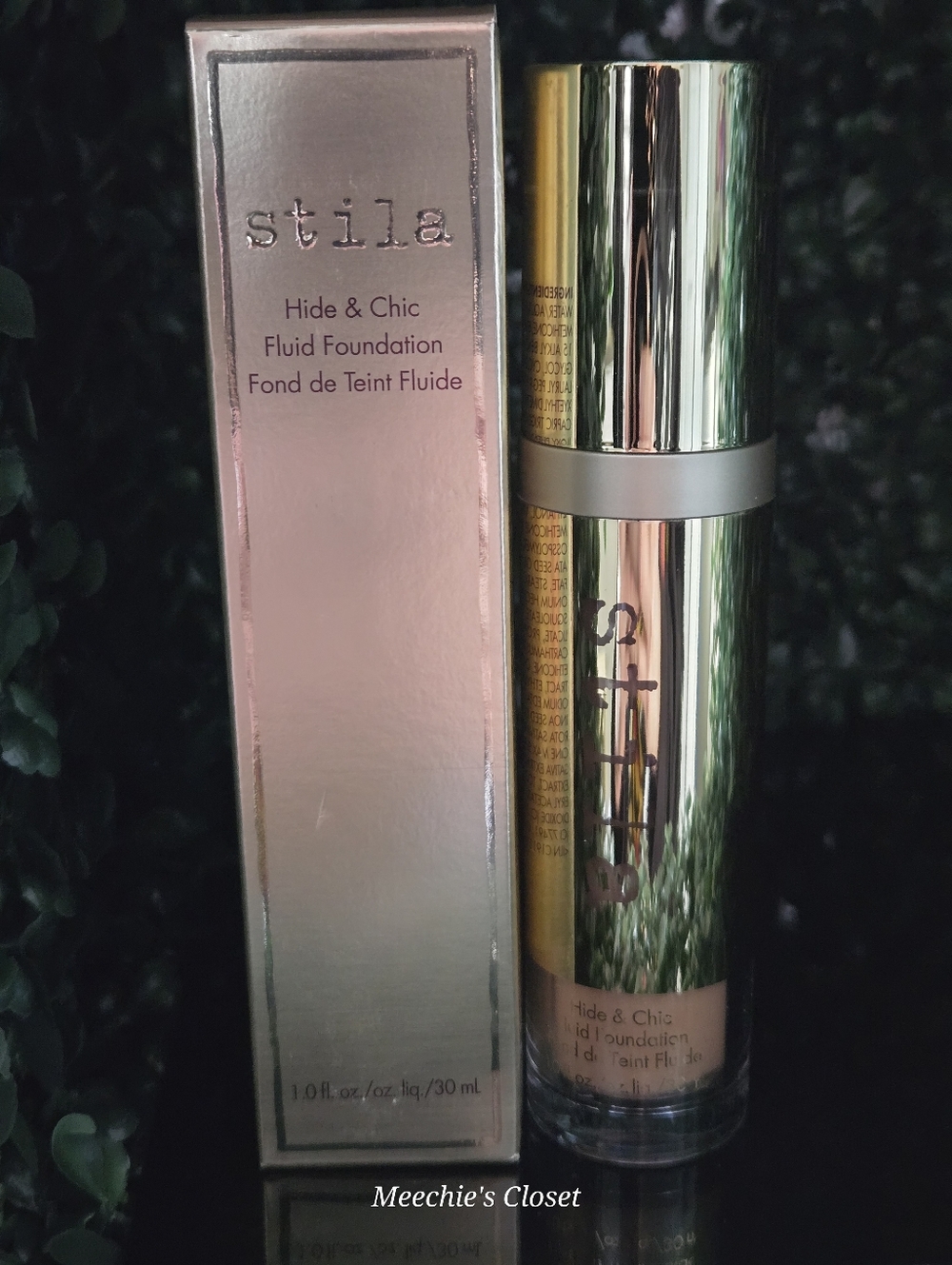 Stila Hide & Chic Foundation Tan 3 NIB
